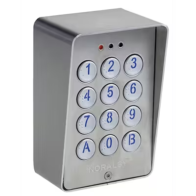 Clavier codé Noralsy PGP2412-E en inox avec casquette